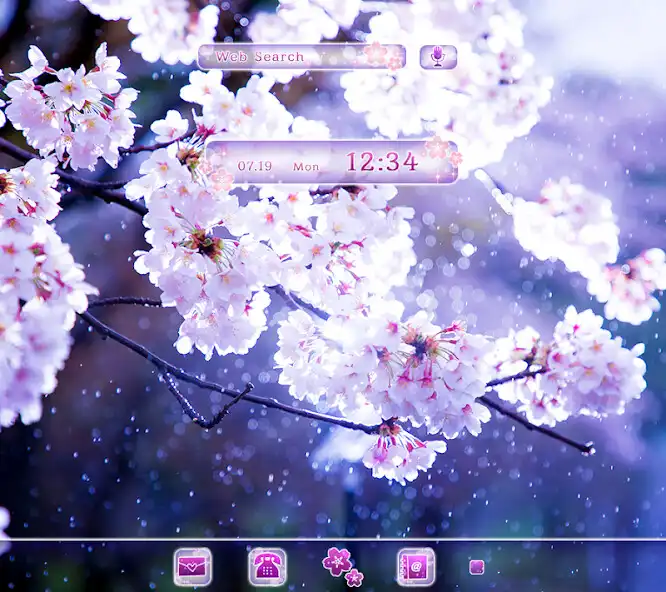 Play Cherry Blossoms in the Rain  and enjoy Cherry Blossoms in the Rain with UptoPlay