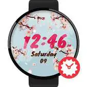 Free play online CherryBlossom Watchface by Kallos APK