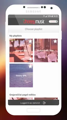 Play Cherry Music Player as an online game Cherry Music Player with UptoPlay