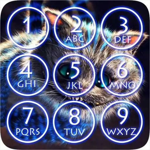 Free play online Cheshire cat lock screen APK