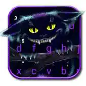 Free play online Cheshire Grin Cat Keyboard APK