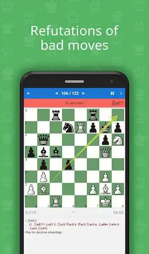 Play Chess Combinations Vol. 2 as an online game online Chess Combinations Vol. 2 with UptoPlay com.chessking.android.learn.chesscombinations2 Play Chess Combinations Vol. 2 as an online game Chess Combinations Vol. 2 with UptoPlay