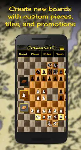 Play ChessCraft as an online game ChessCraft with UptoPlay