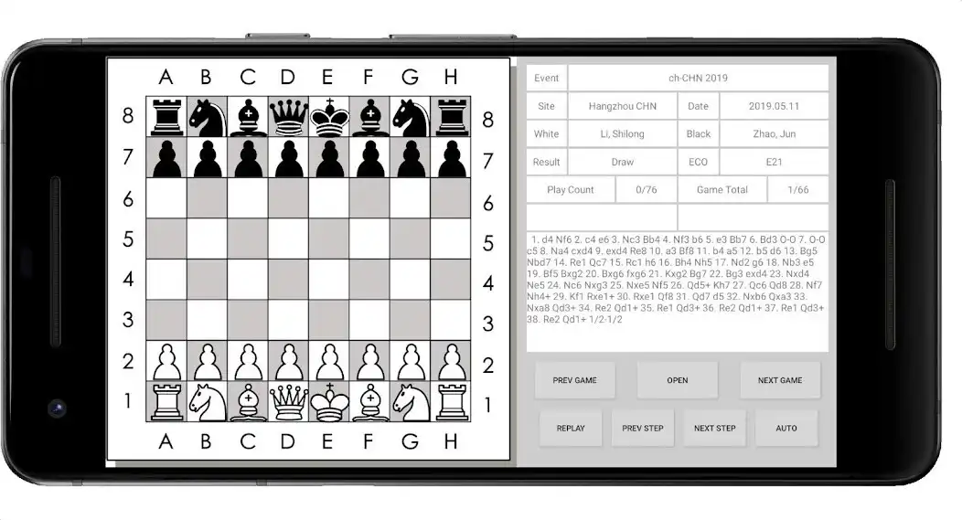 Play Chess PGN Viewer as an online game Chess PGN Viewer with UptoPlay