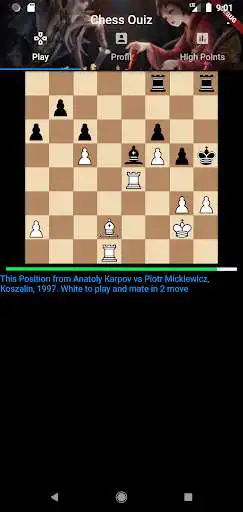 Play Chess Quiz as an online game Chess Quiz with UptoPlay