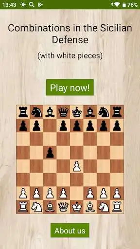 Play Chess - Sicilian Combinations  and enjoy Chess - Sicilian Combinations with UptoPlay