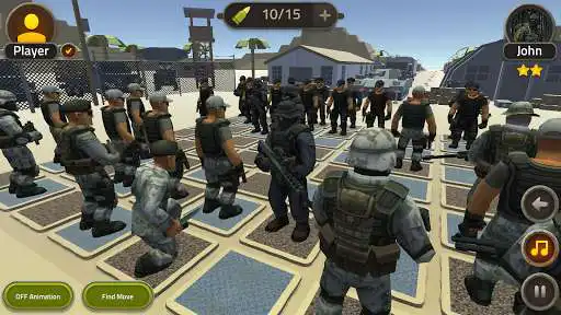 Play Chess Soldiers: royal game as an online game Chess Soldiers: royal game with UptoPlay