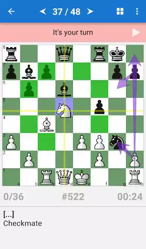 Play Chess Tactics Art (1400-1600 ELO) as an online game Chess Tactics Art (1400-1600 ELO) with UptoPlay