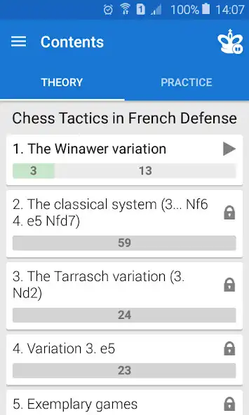 Play Chess Tactics in French Defense as an online game Chess Tactics in French Defense with UptoPlay