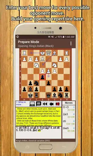 Play Chess Trainer Free - Repertoire Builder as an online game Chess Trainer Free - Repertoire Builder with UptoPlay