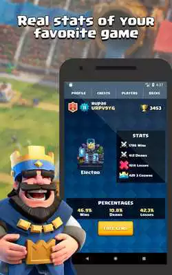 Play Chest detector and Decks finder for Clash Royale