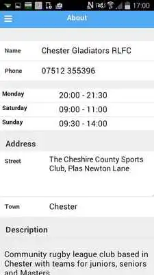 Play Chester Gladiators