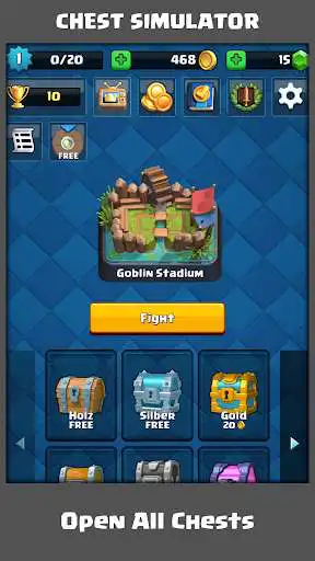 Play Chest Simulator for Clash Royale