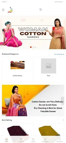 Play Chettinad Cotton Saree  and enjoy Chettinad Cotton Saree with UptoPlay
