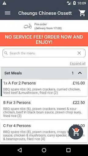 Play Cheungs Chinese Ossett