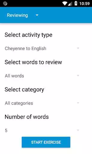 Play Cheyenne Vocab Builder as an online game Cheyenne Vocab Builder with UptoPlay