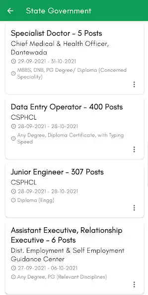 Play Chhattisgarh Rojgar Samachar, CG Job Alert,CG Jobs as an online game Chhattisgarh Rojgar Samachar, CG Job Alert,CG Jobs with UptoPlay