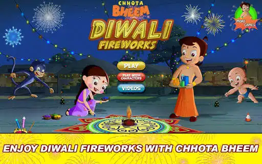 Play Chhota Bheem Diwali FireWorks
