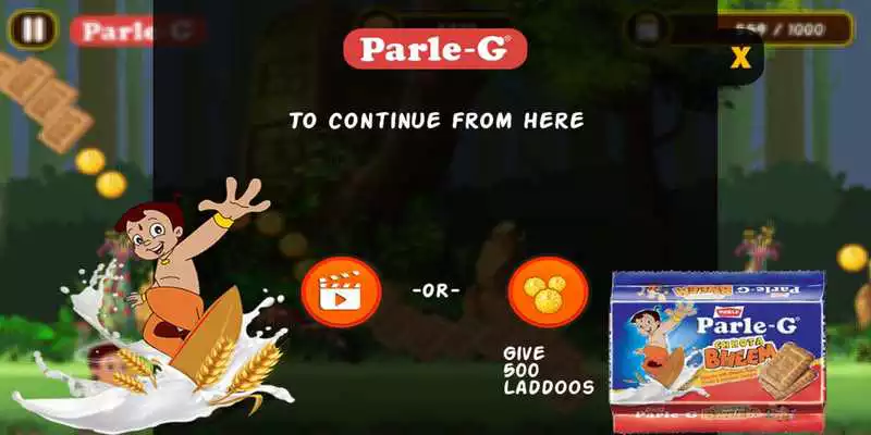 Play Chhota Bheem Jungle Run