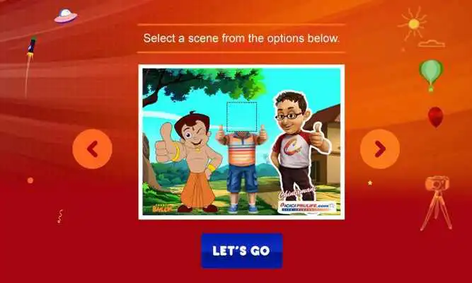 Play Chhota Bheem Photo App