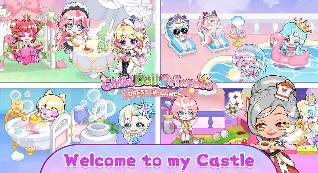 Play Chibi Doll Princess Dress up  and enjoy Chibi Doll Princess Dress up with UptoPlay