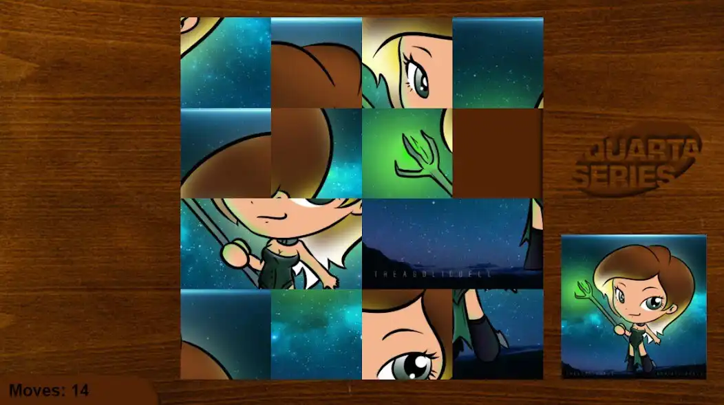 Play Chibi Slide Puzzle as an online game Chibi Slide Puzzle with UptoPlay