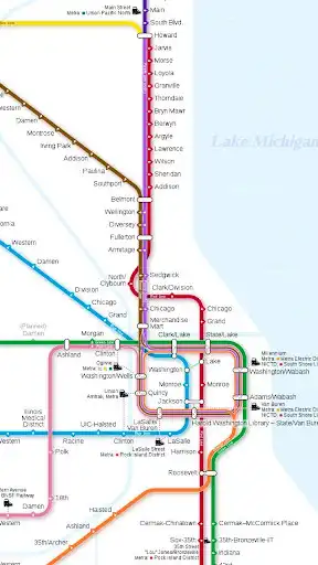 Play Chicago Metro Map as an online game Chicago Metro Map with UptoPlay