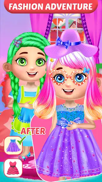 Play Chic Baby Care Fashion DressUp as an online game Chic Baby Care Fashion DressUp with UptoPlay