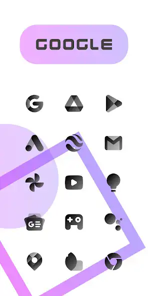 Play CHIC DARK Icon Pack  and enjoy CHIC DARK Icon Pack with UptoPlay