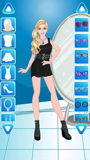 Play Chic Dress Up Games for Girls as an online game Chic Dress Up Games for Girls with UptoPlay