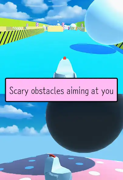 Play Chicken Adventure - jump game as an online game Chicken Adventure - jump game with UptoPlay