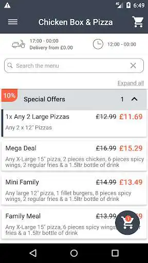 Play Chicken Box  Pizza Smethwick as an online game Chicken Box  Pizza Smethwick with UptoPlay