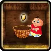 Free play online Chicken egg Catcher: Farm Game APK