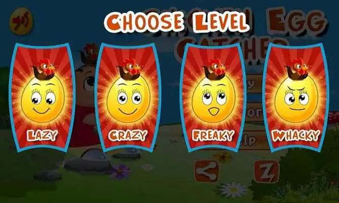 Play Chicken egg Catcher: Farm Game