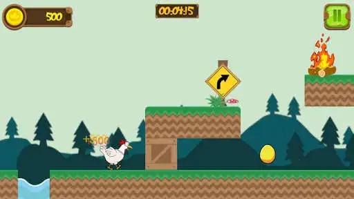 Play Chicken escape adventure as an online game Chicken escape adventure with UptoPlay