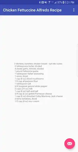 Play Chicken Fettuccine Alfredo