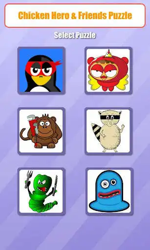 Play Chicken Hero & Friends Puzzle  and enjoy Chicken Hero & Friends Puzzle with UptoPlay