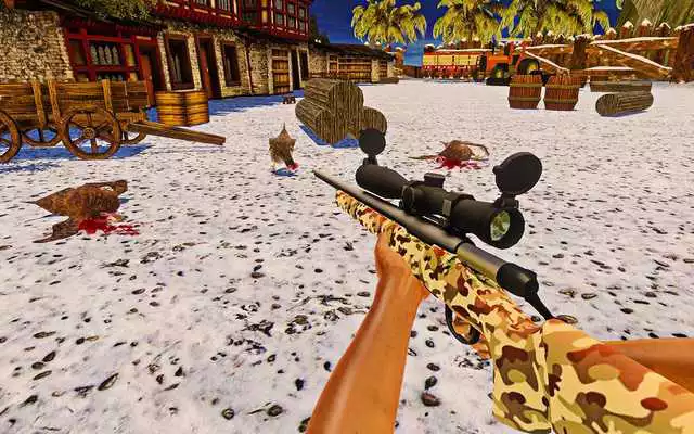 Play Chicken Hunter: Chicken Shooter Games