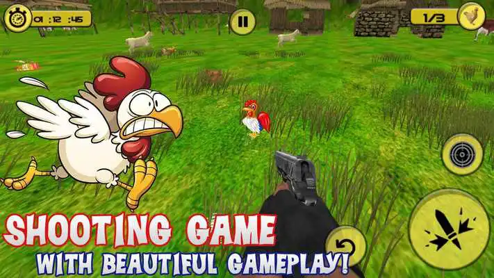 Play Chicken Hunter -Scream Shooter in Chicken Coop