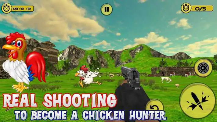 Play Chicken Hunter -Scream Shooter in Chicken Coop