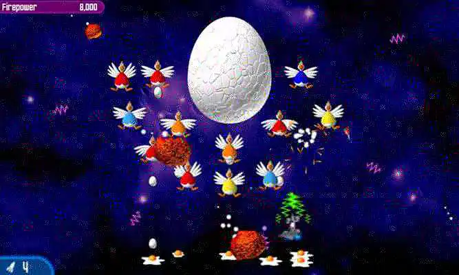 Play Chicken Invaders 2 HD (Tablet)