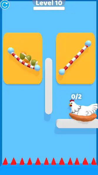 Play Chicken Rope as an online game Chicken Rope with UptoPlay