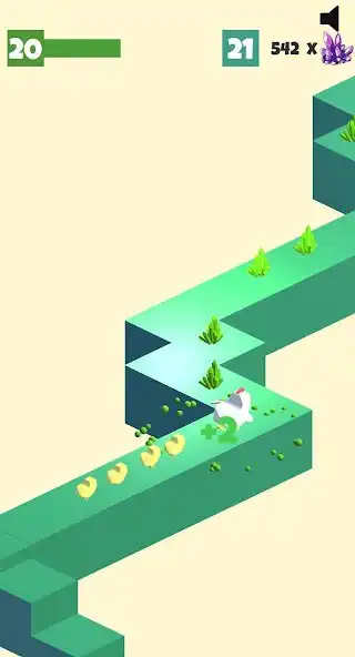 Play Chicken Run -3D ZigZag Game  and enjoy Chicken Run -3D ZigZag Game with UptoPlay