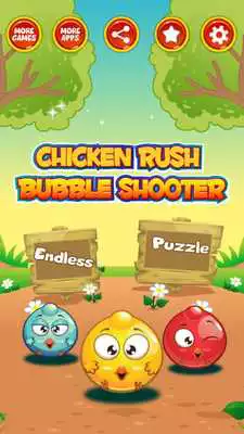 Play Chicken Rush Bubble Shooter