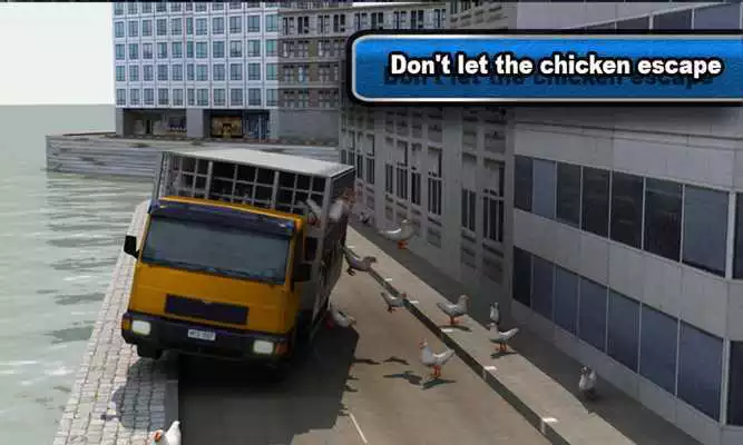 Play Chicken Transport Van Driver