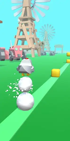 Play Chicken vs Blocks as an online game Chicken vs Blocks with UptoPlay