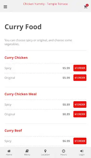 Play Chicken Yummy Temple Terrace Online Ordering as an online game Chicken Yummy Temple Terrace Online Ordering with UptoPlay