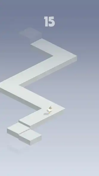 Play Chicken ZigZag as an online game Chicken ZigZag with UptoPlay