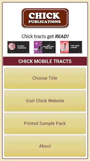 Play Chick Tracts - English