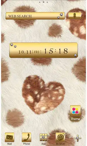 Play APK Chic Wallpaper FUR HEART  and enjoy Chic Wallpaper FUR HEART with UptoPlay jp.co.a_tm.android.plus_fur_heart